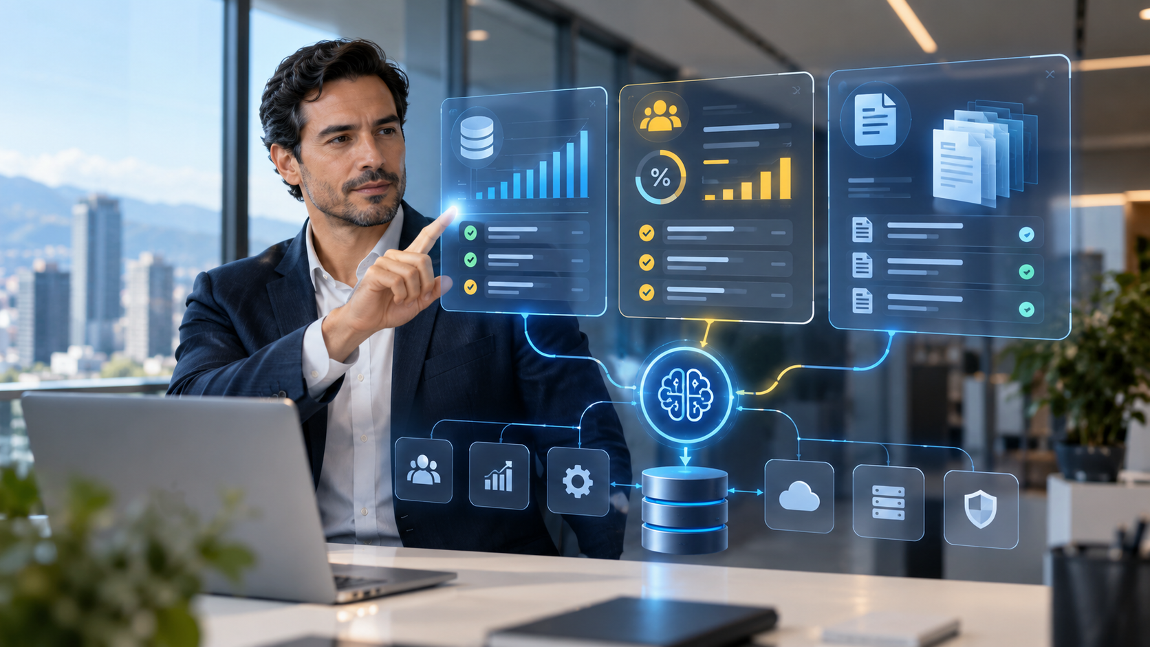 Agentes inteligentes para gestión financiera